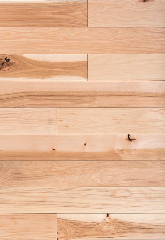 Pavimenti in legno massiccio Hickory 90